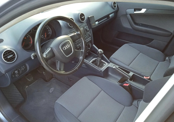 Audi A3 cena 19800 przebieg: 205000, rok produkcji 2005 z Stopnica małe 436